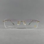 6003 Titanium Rimless Eyeglasses - Image 2