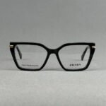 Premium D3031 C1 Black Cat Eye Eyeglasses - Image 2