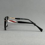 Premium D3031 C1 Black Cat Eye Eyeglasses - Image 3