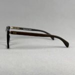 120599J COL.01 Black Square Eyeglasses - Image 3