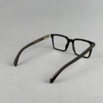 120599J COL.01 Black Square Eyeglasses - Image 4