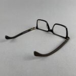 120599J COL.01 Black Square Eyeglasses - Image 5
