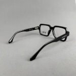 G9025 C1 Black Rectangle Eyeglasses - Image 4