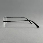 2536 C3 Black Rimless Eyeglasses - Image 3
