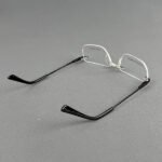 2536 C3 Black Rimless Eyeglasses - Image 5