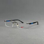 Premium 6876 C2 Black Rimless Eyeglasses
