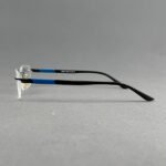Premium 6876 C2 Black Rimless Eyeglasses - Image 3