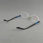 Premium 6876 C2 Black Rimless Eyeglasses - Image 5