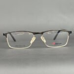 Danmac Luxry D839 Matt Black & Gold Eyeglasses - Image 2