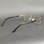 Danmac Luxry D839 Matt Black & Gold Eyeglasses - Image 5