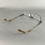 Danmac Luxry DC18114 52-18 Brown Gold Semi-Rimless Eyeglasses - Image 5