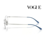 Vogue VO4361I 323 Silver Rimless Eyeglasses - Image 3