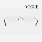Vogue VO3851I 352S Matte Black Rimless Eyeglasses - Image 4