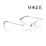 Vogue VO4361I 323 Silver Rimless Eyeglasses - Image 2