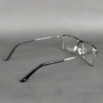 Danmac Luxury DC18209 52-17 Silver & Black Eyeglasses - Image 3