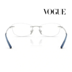 Vogue VO4361I 323 Silver Rimless Eyeglasses - Image 5