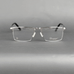 Danmac Luxury DC18209 52-17 Silver & Black Eyeglasses - Image 2