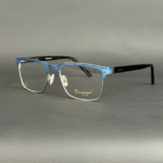 Danmac Luxury DC18216 51-17 Blue & Silver Eyeglasses