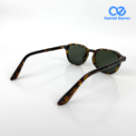 MC108 C4 havana Frame Green Lens Sunglasses - Image 4
