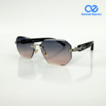 T82200603 Rimless Premium black Sunglasses