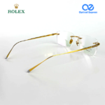 ROLEX 18K K226305 Titanium Rimless Eyeglasses - Image 4