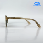 MC108 C2 Transparent Champagne Frame Green Lens Sunglasses - Image 3