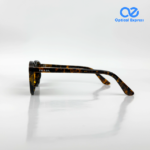 MC108 C4 havana Frame Green Lens Sunglasses - Image 3