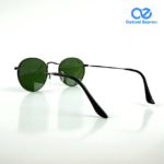 RB3447 Round Gunmetal Metal Sunglasses - Image 3