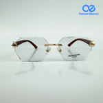 Rimless Photochromic Eyeglasses T82200602 60-16-152 - Image 2