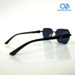 Black T82200602 Rimless Sunglasses - Image 4