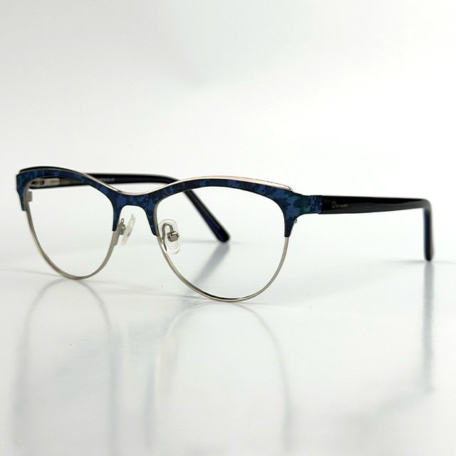 3 Danmac DC18218 Classic Browline Eyeglasses - Image 1