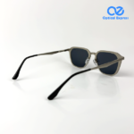 MJ502 C2 Grey Frame Black Lens Sunglasses - Image 4