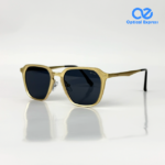 MJ502 C3 Gold Frame Dark Smoke Lens Sunglasses