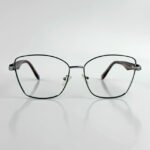 Knight Horse CH925165 Classic Square Metal Eyeglasses - Image 2