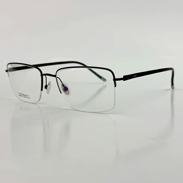 4 Cartier B-T Titanium IP 882001 Eyeglasses - Image 1