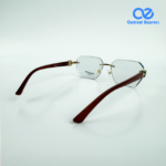 Rimless Photochromic Eyeglasses T82200602 60-16-152 - Image 4