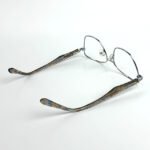 Knight Horse CH925165 Classic Square Metal Eyeglasses - Image 5