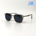 MJ502 C2 Grey Frame Black Lens Sunglasses