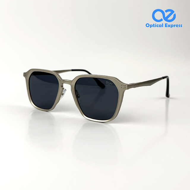 5 MJ502 C2 Grey Frame Black Lens Sunglasses - Image 1
