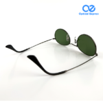 RB3447 Round Gunmetal Metal Sunglasses - Image 4
