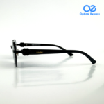 Black T82200602 Rimless Sunglasses - Image 3