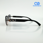 T82200603 Rimless Premium black Sunglasses - Image 3