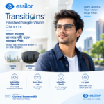 Essilor Transitions® Finished Single Vision Classic Lense