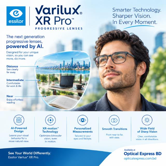 At OpticalExpress.com.bd (22) Essilor Varilux® XR Pro Progressive Lenses - Image 1