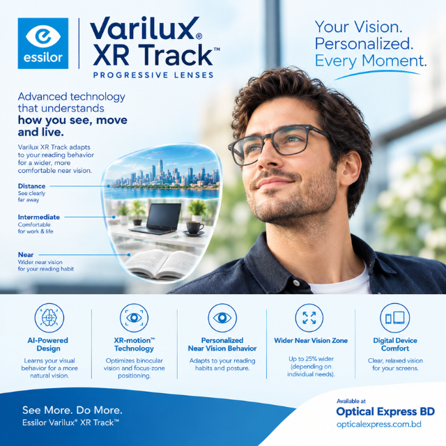 At OpticalExpress.com.bd (23) Essilor Varilux® XR Track™ Progressive Lenses - Image 1
