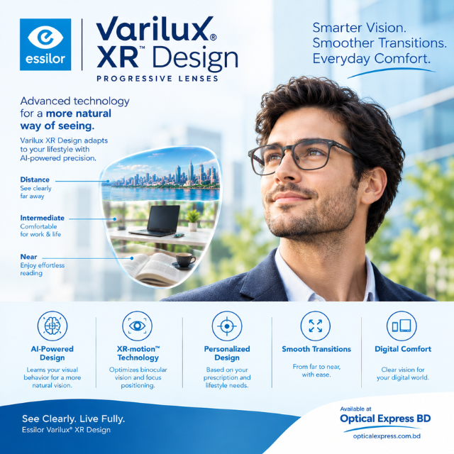 At OpticalExpress.com.bd (24) Essilor Varilux® XR Progressive Lenses - Image 1