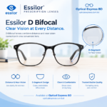 Essilor D Bifocal Prescription Lenses